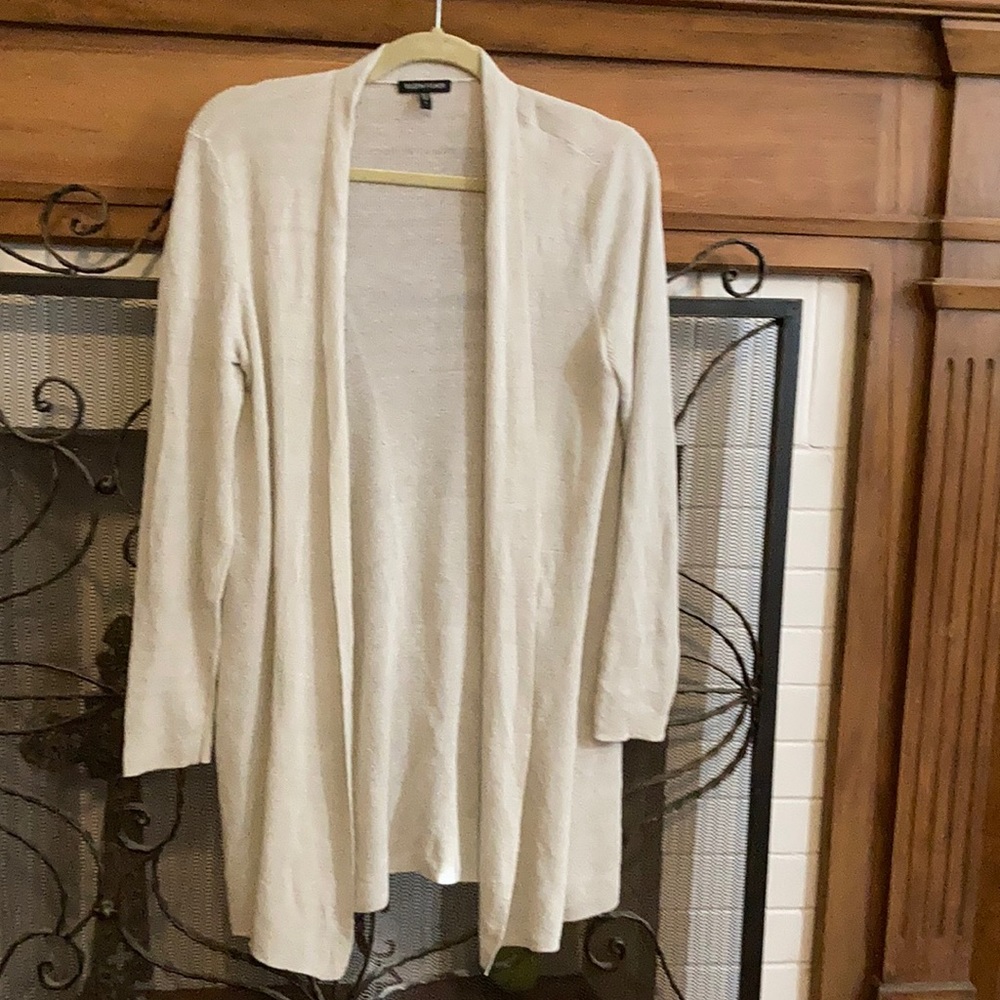 Eileen Fisher long cardigan size small